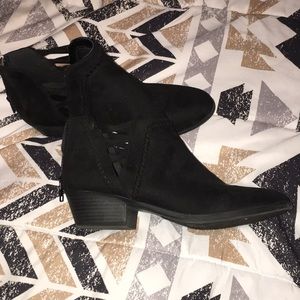 Size 8 black booties